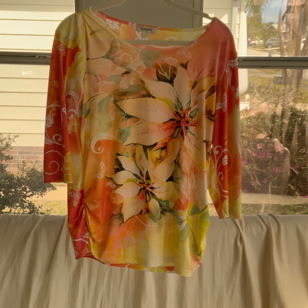 Floral Women's Top - Multicolor
